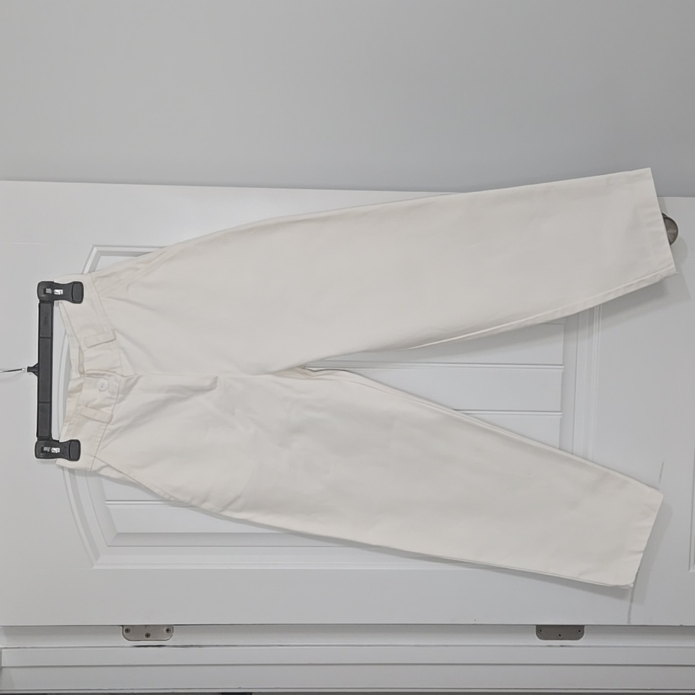 Julia Allert ultra high rise ivory jeans Sz S EUC
